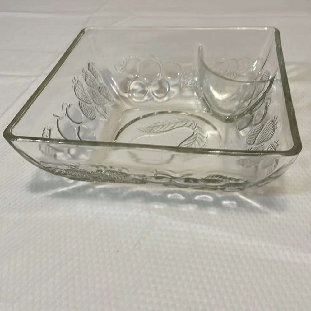 Fruit Salad Glass Bowl - Picture 2 of 5